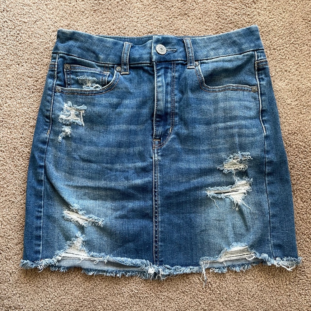 American Eagle jean skirt